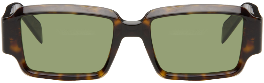 Retrosuperfuture Tortoiseshell Astro Sunglasses In 3627