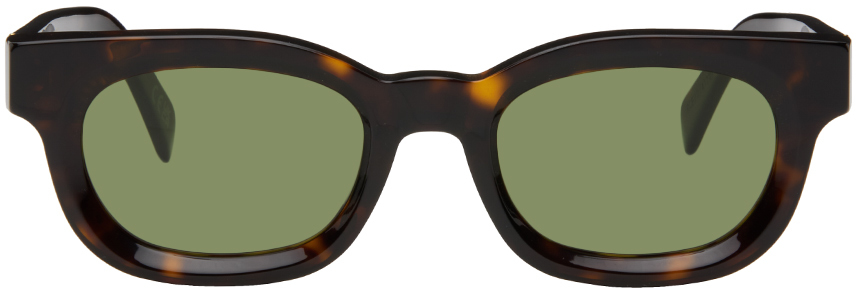 Retrosuperfuture Tortoiseshell Sempre Sunglasses In 3627