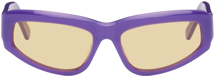 Retrosuperfuture Purple Motore Sunglasses In Hentai