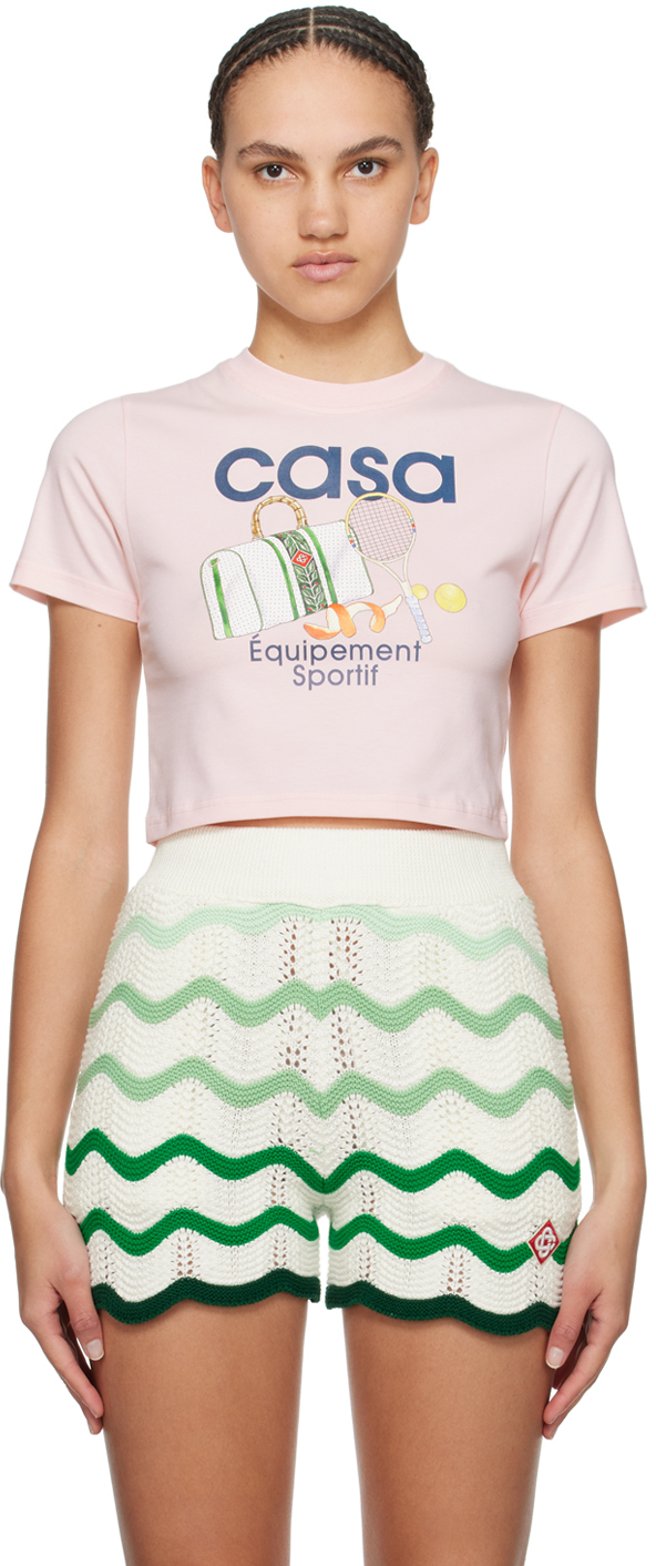 Casablanca Equipement Sportif Printed Baby T-shirt