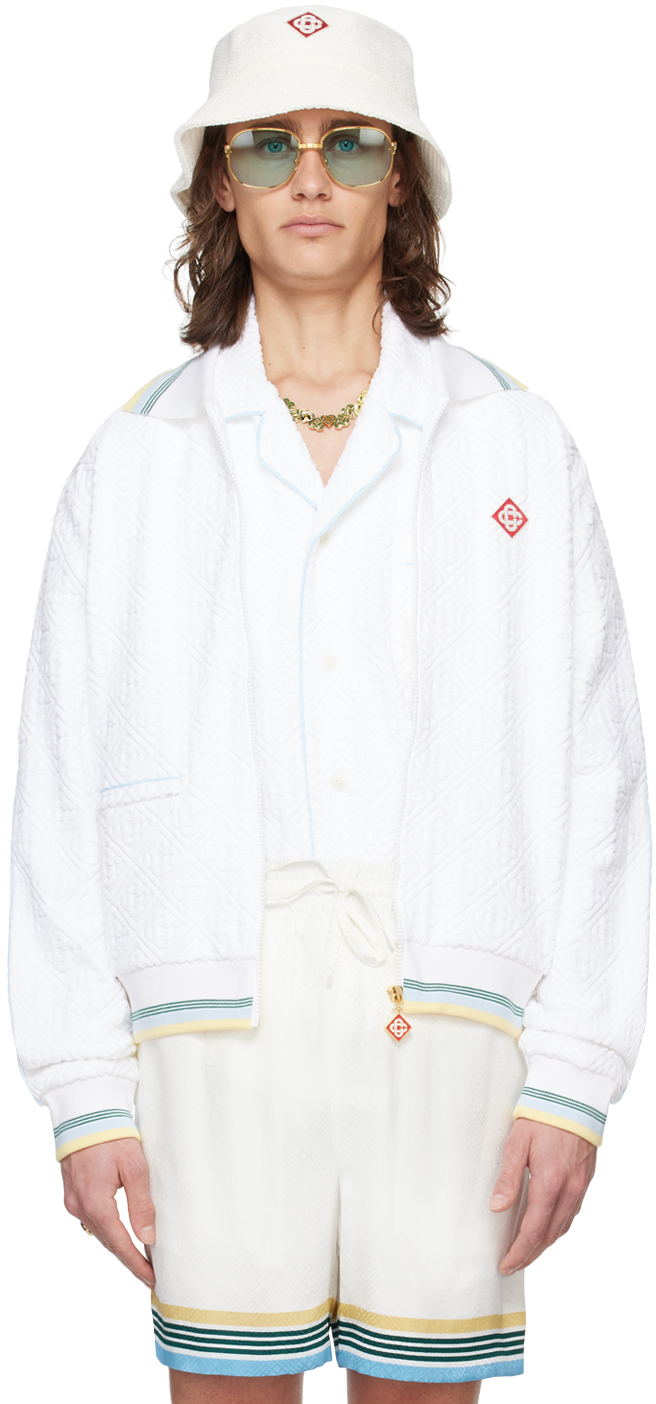 Short Umbro Vintage – Blanc – Taille S – Homme – Monogramme Foot
