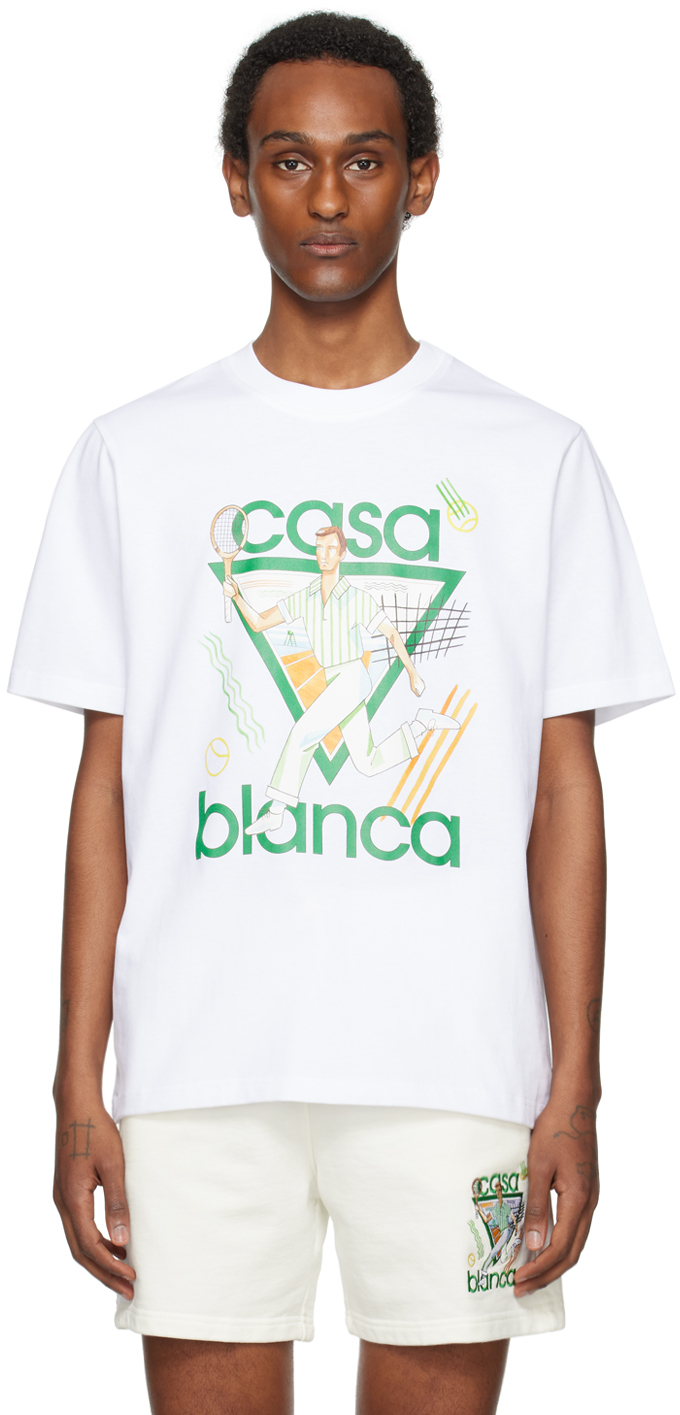 SSENSE Exclusive White 'Le Jeu' T-Shirt