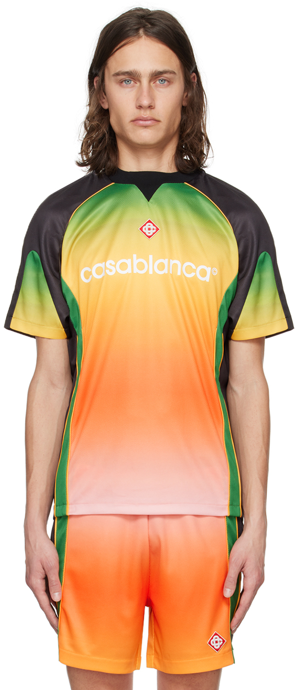 Casablanca Multicolor Gradient T-shirt