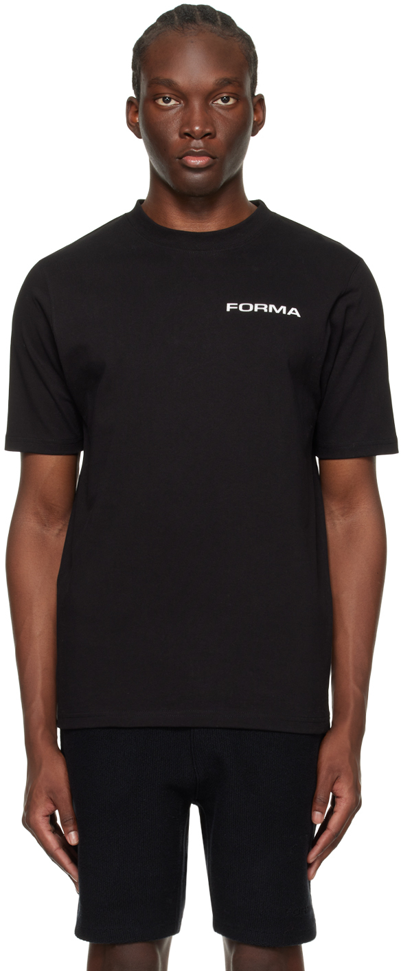 Forma Black Printed T-shirt