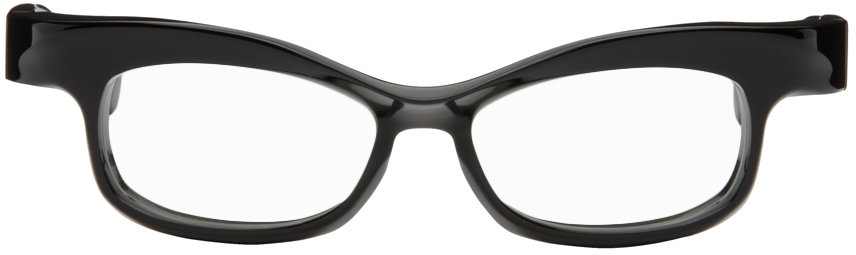 Shop Factory900 Ssense Exclusive Black Fa-143 Glasses In 001 Black