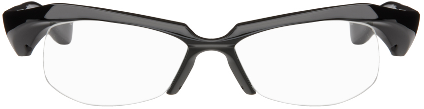 Shop Factory900 Ssense Exclusive Black Fa-208 Glasses In 001 Black