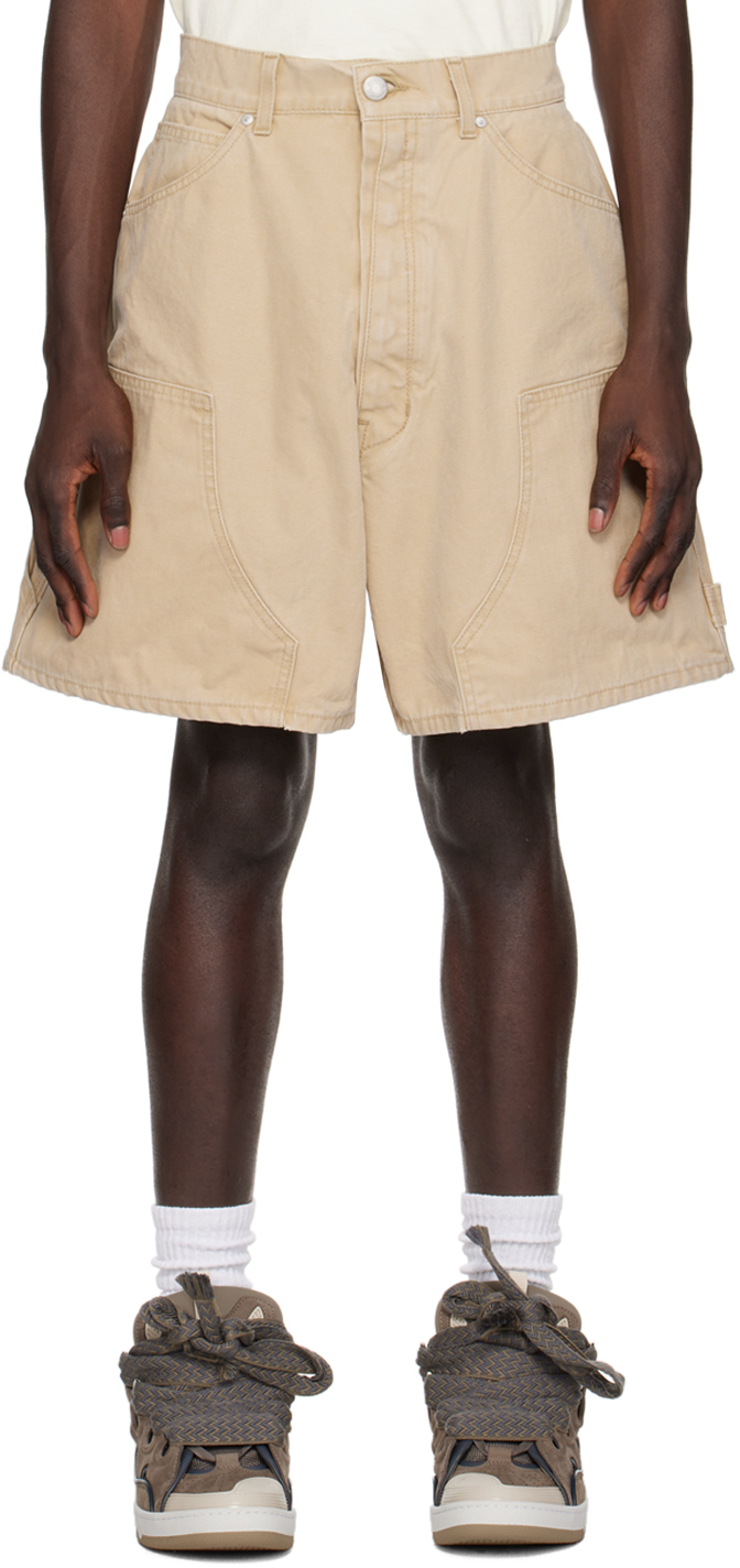 Khaki Carpenter Shorts