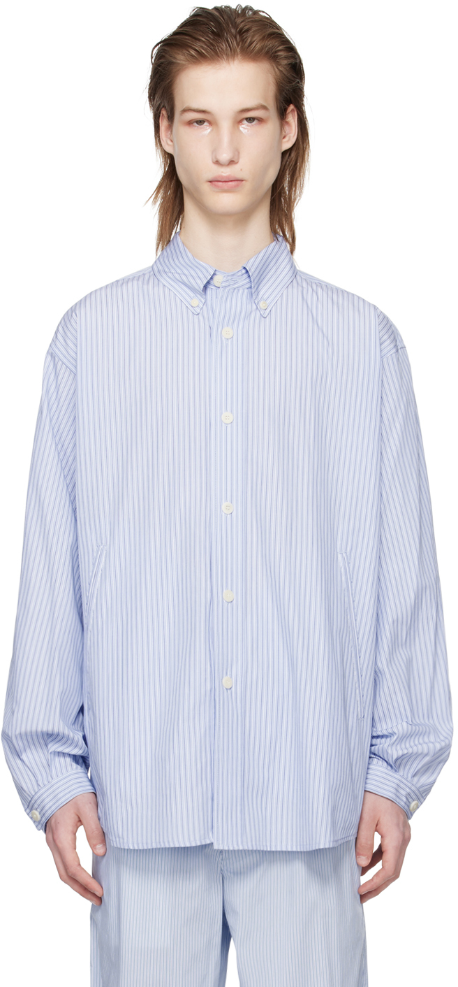 Chemise 40's bleue