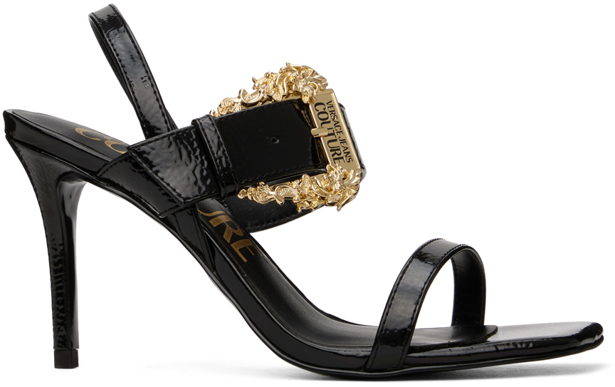 Chaussures Noires Etienne Aigner Taille 7.5 M - Escarpins à Bride Et Boucle, Talon, OCCASION