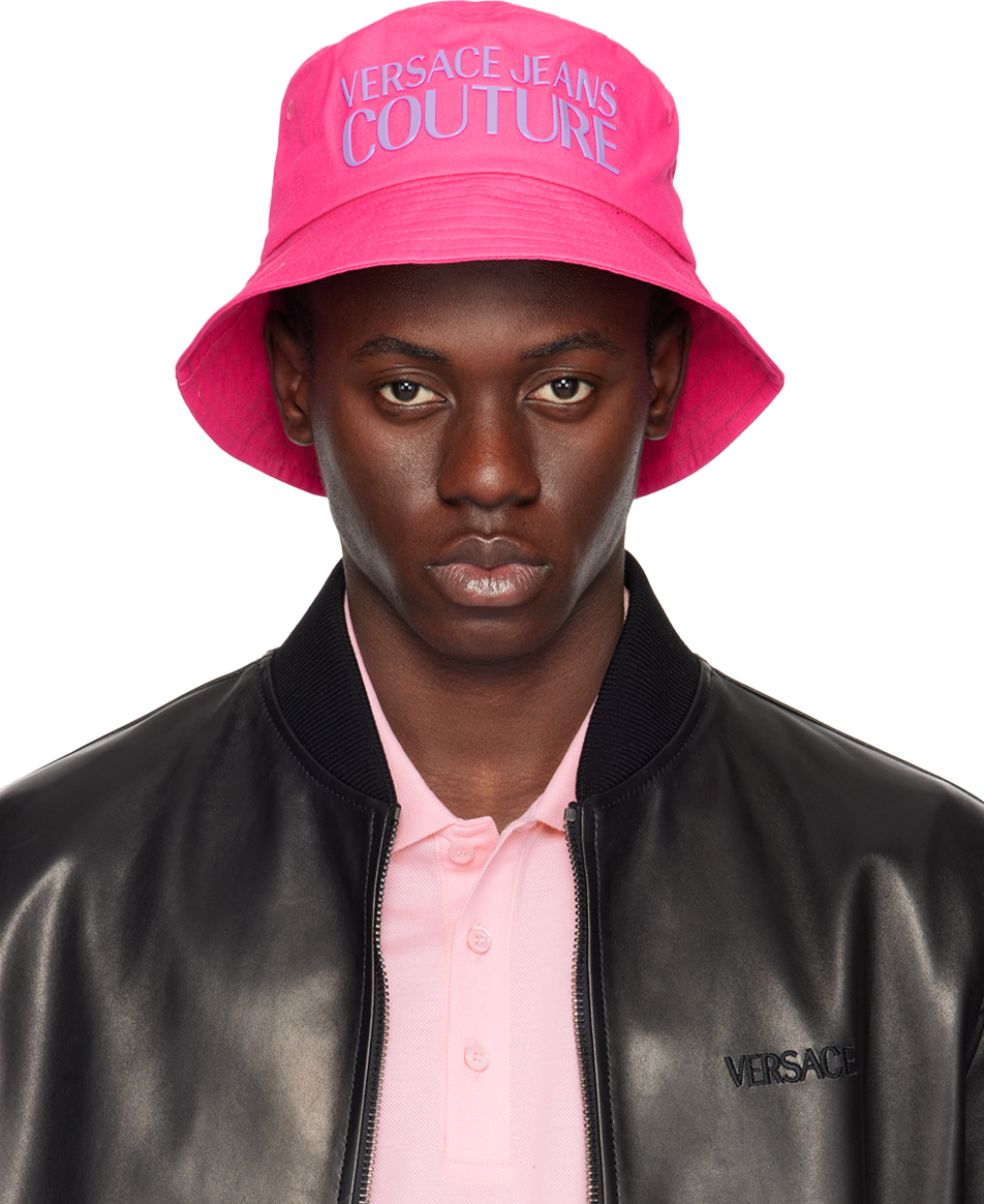 Pink Logo Bucket Hat