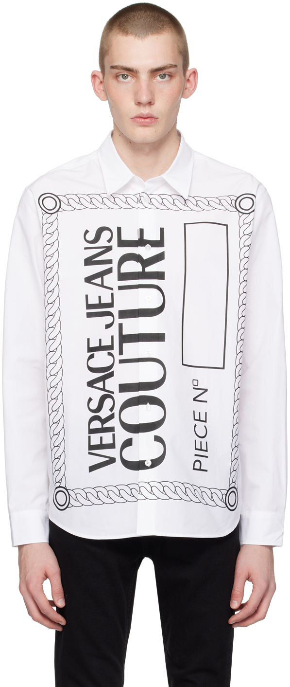 White Piece Number Shirt