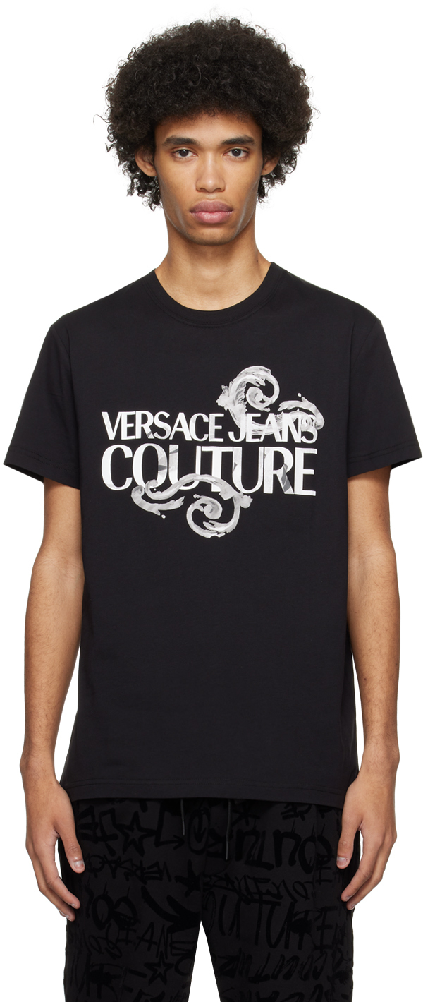 Black Watercolor Couture T-Shirt