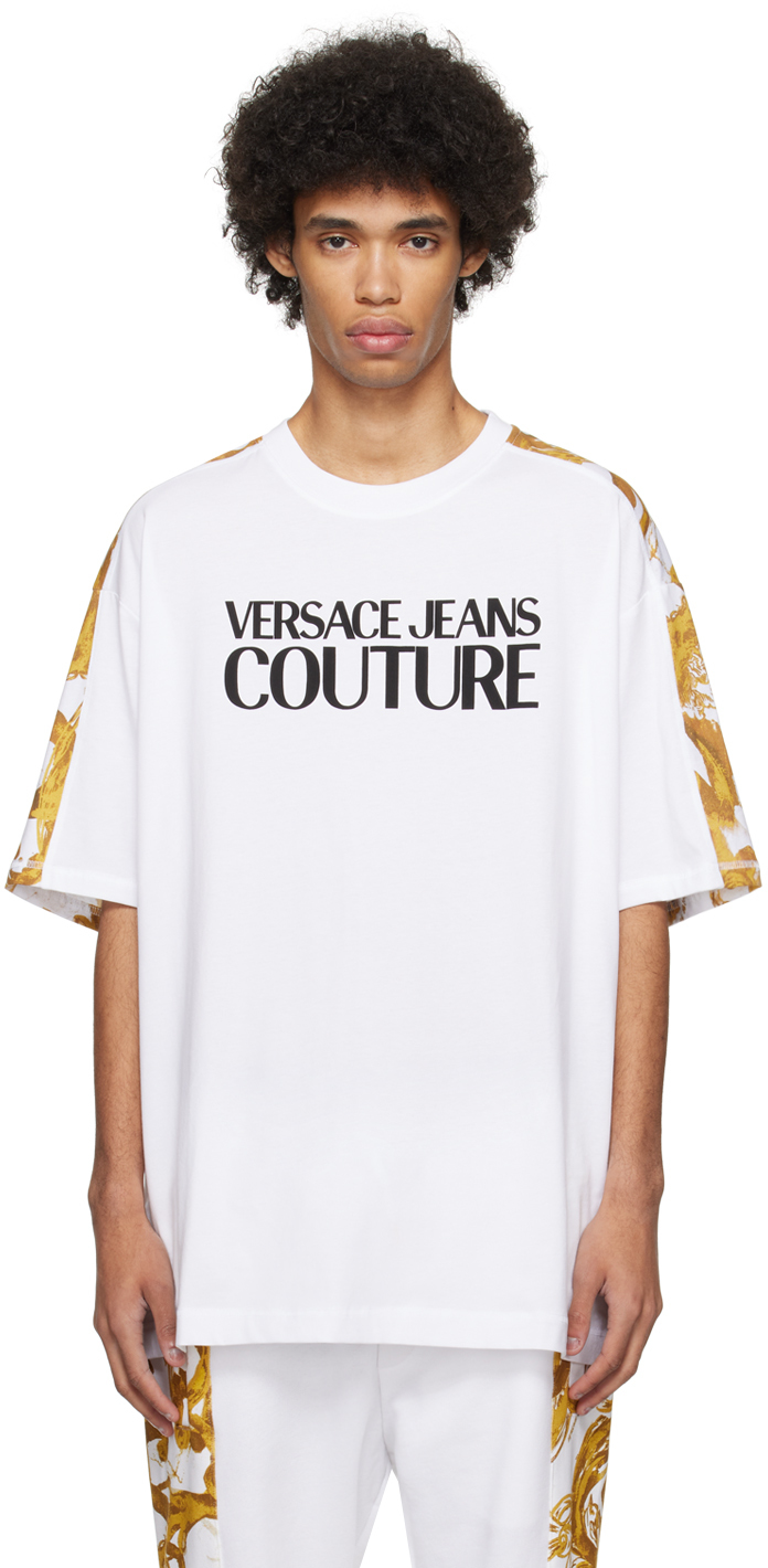 White Watercolor Couture T-Shirt
