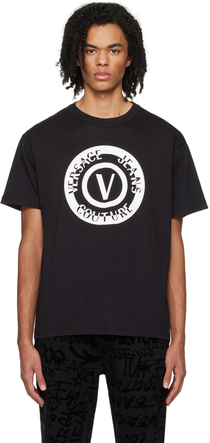 White V-Emblem T-Shirt