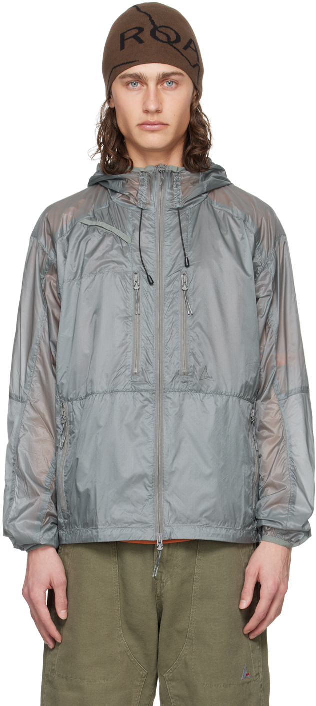 Gray Synthetic Jacket