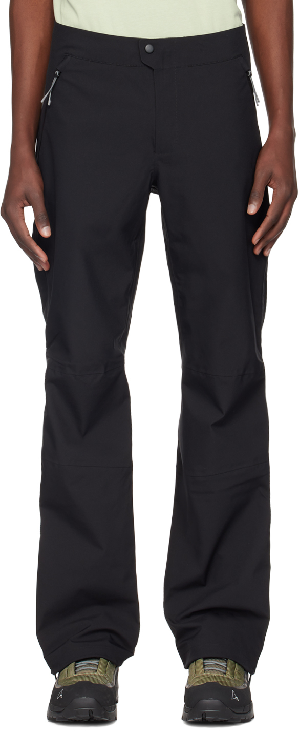 Roa Black Waterproof Trousers