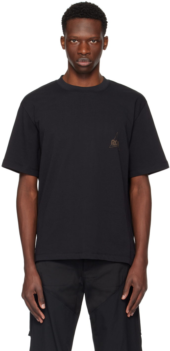 Shop Roa Black Printed T-shirt