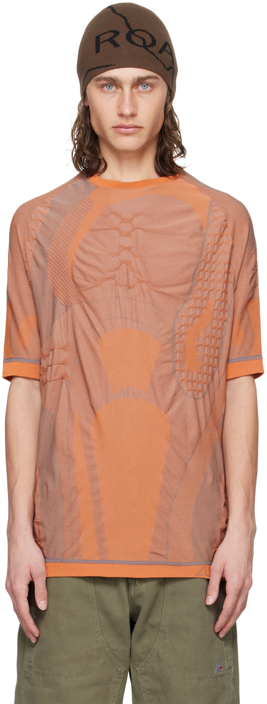 Orange Seamless T-Shirt