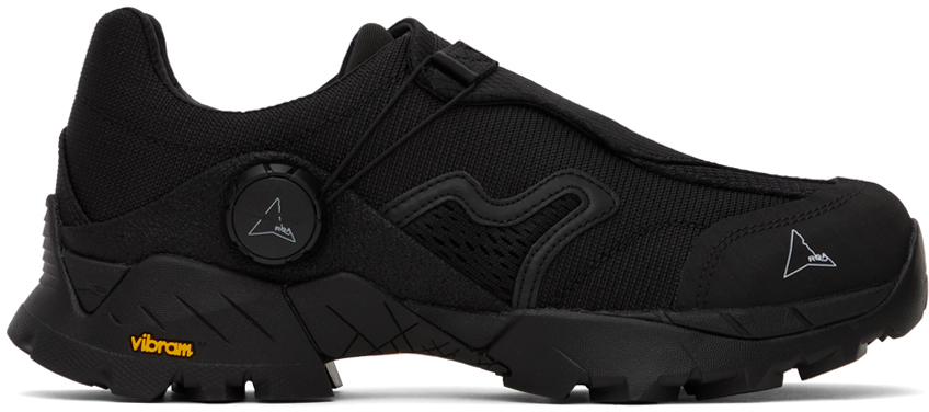 Shop Roa Black Minaar Sneakers In Black Blk0001