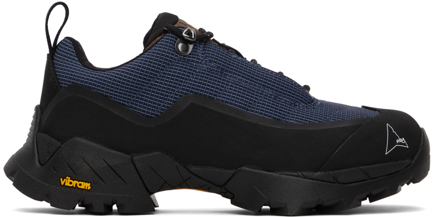 Shop Roa Navy Katharina Sneakers In Blue Black Mty0001