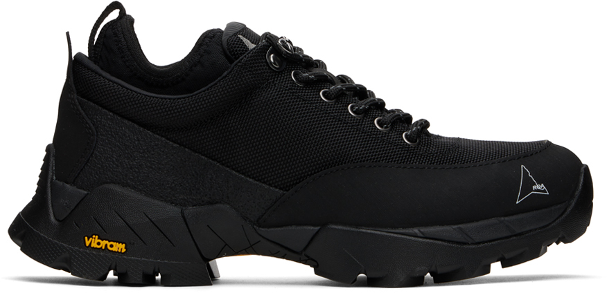 Shop Roa Black Neal Sneakers In Black 001