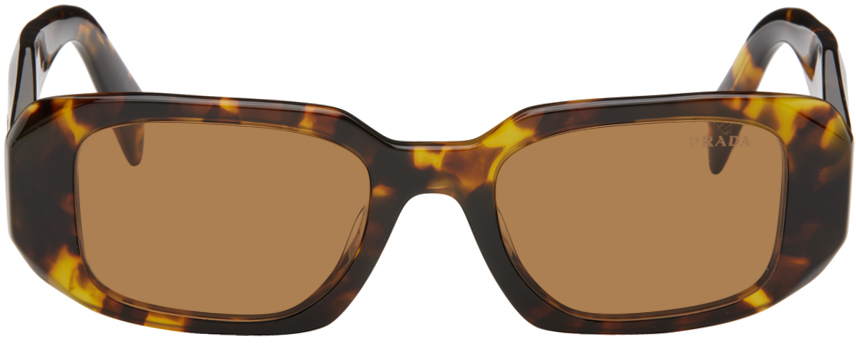 Tortoiseshell top prada sunglasses