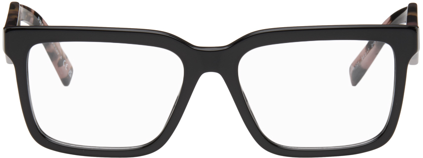 Prada Black Rectangular Glasses
