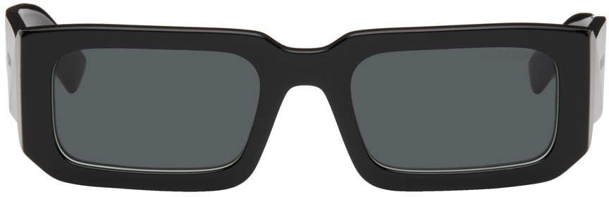Prada Black Symbole Sunglasses In 09q5s0 Black