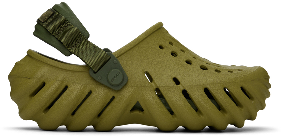 Khaki Echo Clogs