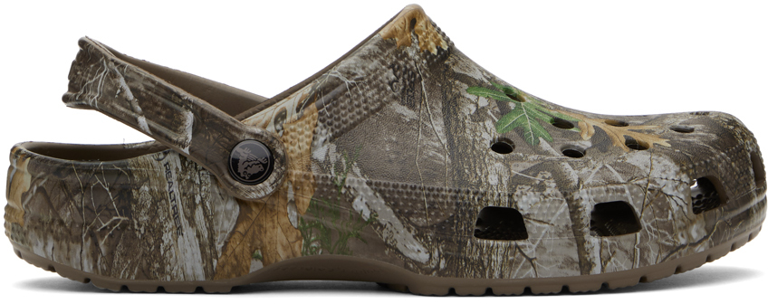 Brown Realtree Classic Clogs