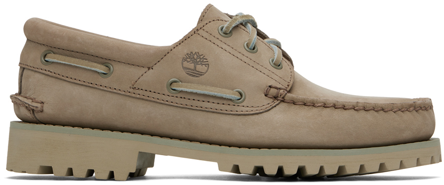 Taupe Authentic Boat Shoes