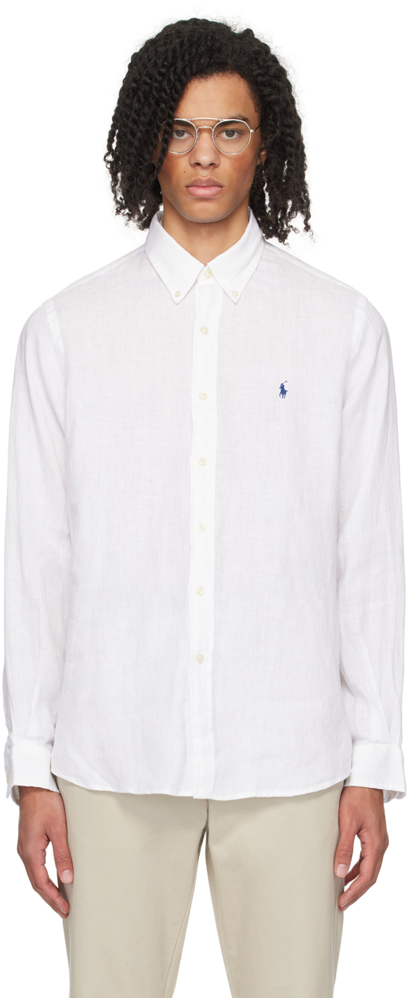 Polo Ralph Lauren White Lightweight Shirt