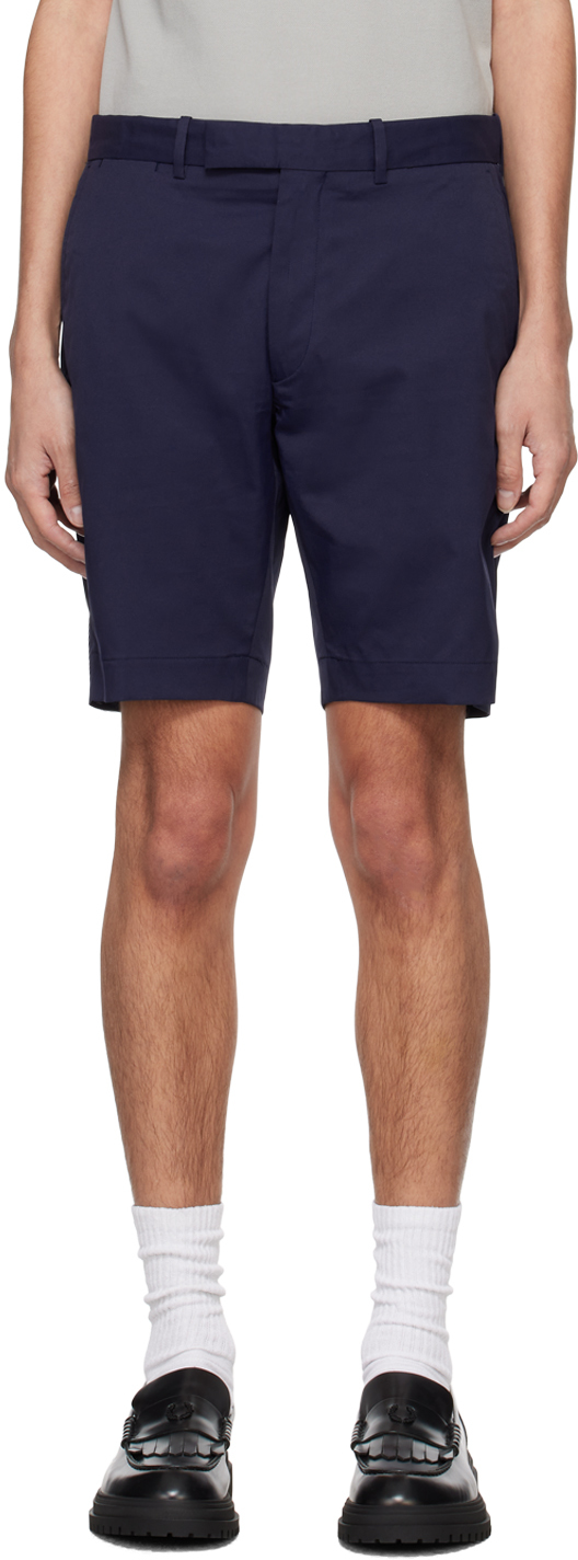 Polo Ralph Lauren Navy Golf Performance Shorts In French Navy
