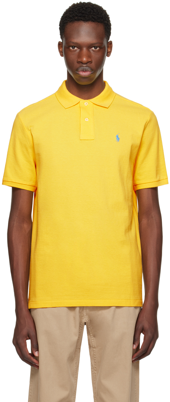 Polo Ralph Lauren Yellow 'the Iconic' Polo In Oasis Yellow/c7580