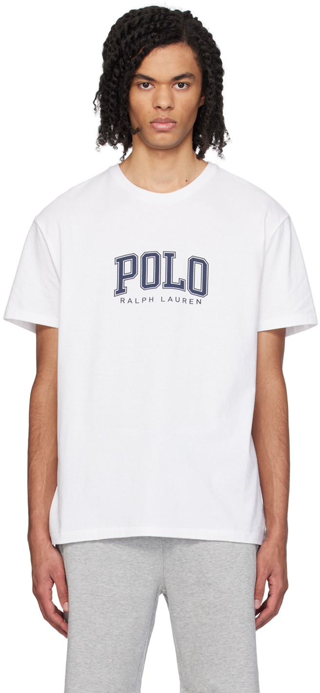Polo Ralph Lauren White Graphic T-shirt