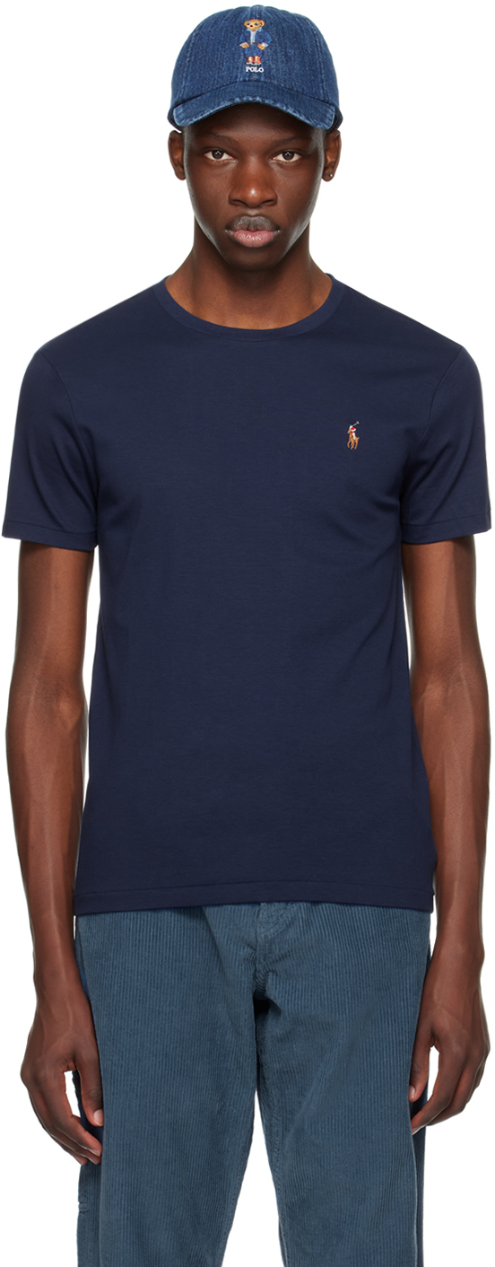 Polo Ralph Lauren Navy Classic Fit T-shirt In Refined Navy