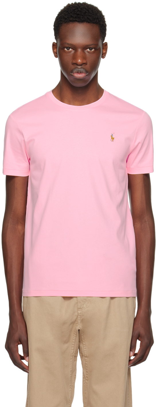 Polo Ralph Lauren Pink Classic Fit T-shirt In Carmel Pink
