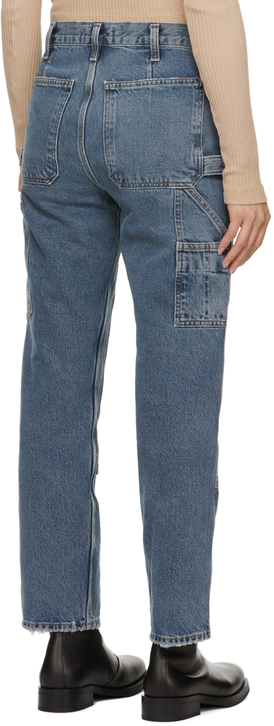 Agolde Blue Rami Jeans In Repetition