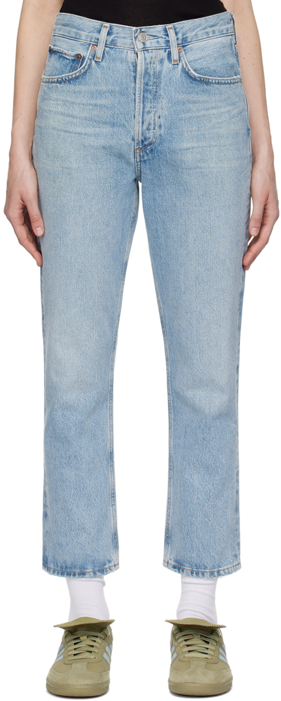 AGOLDE Blue Riley Jeans