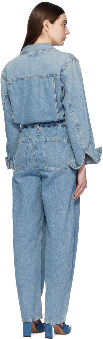 AGOLDE Pandora straight-leg Denim Jumpsuit - Farfetch