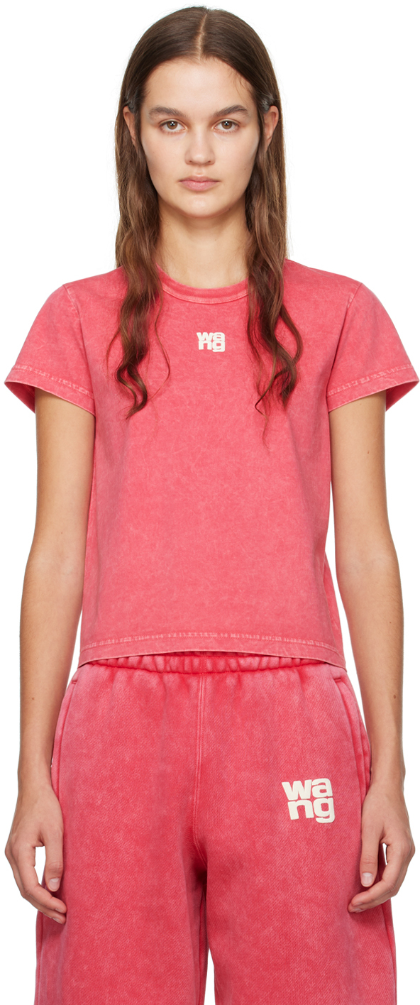 Pink Shrunken T-Shirt