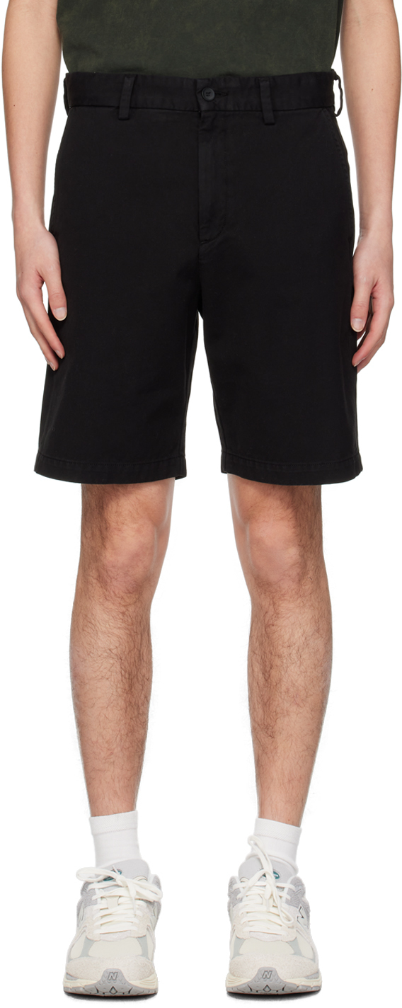 Agolde Black Vinson Shorts