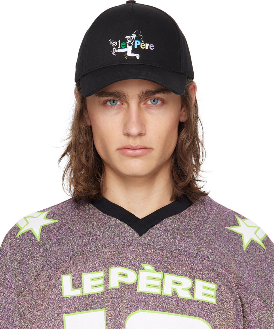 Le PÈRE Casquette Charlie noire SSENSE France