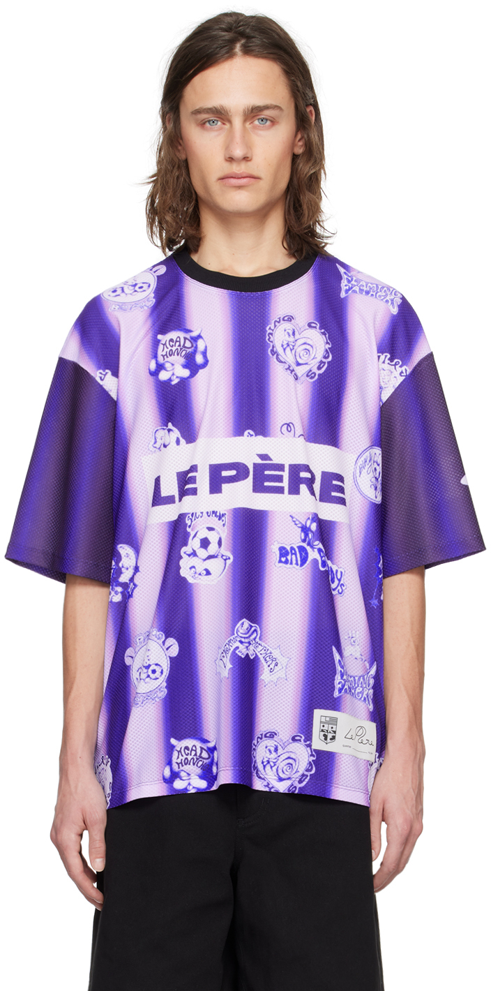 Le Pere Purple Ema T-shirt In Away Purple