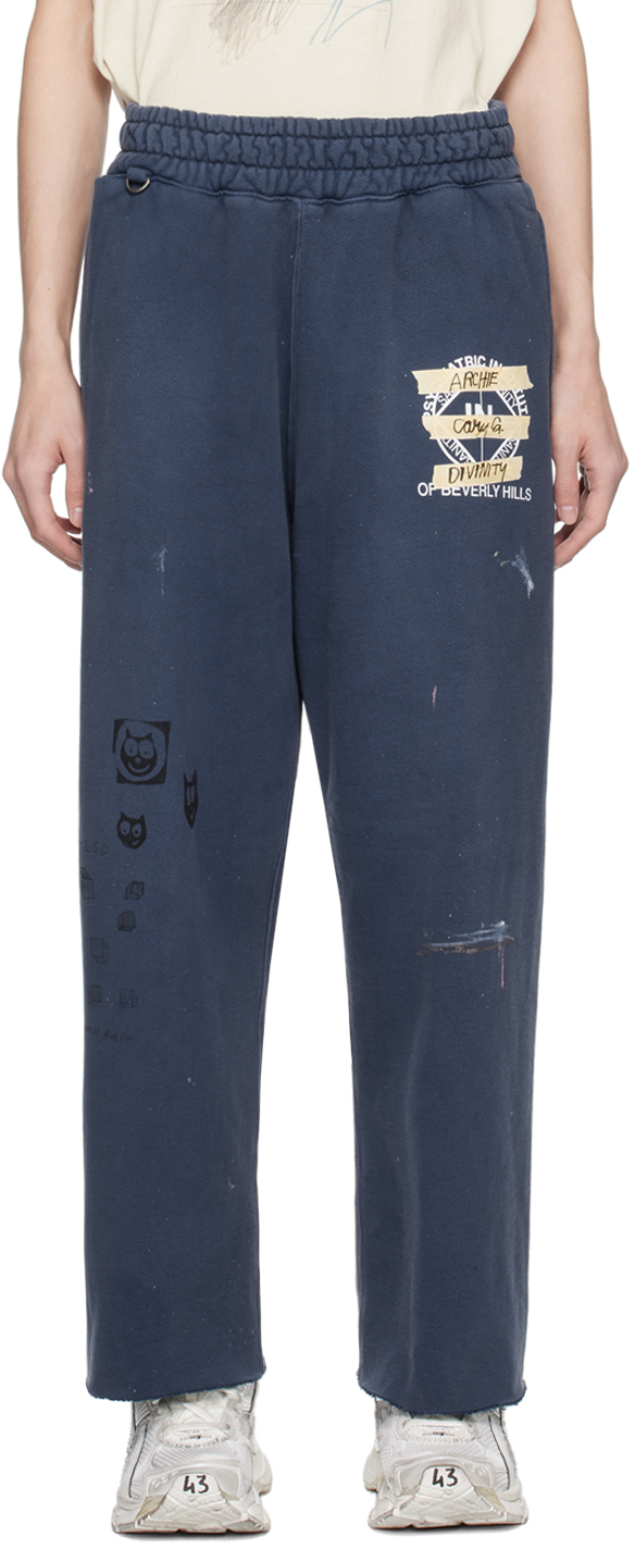 Paly Navy 'cary G.' Sweatpants In Blue