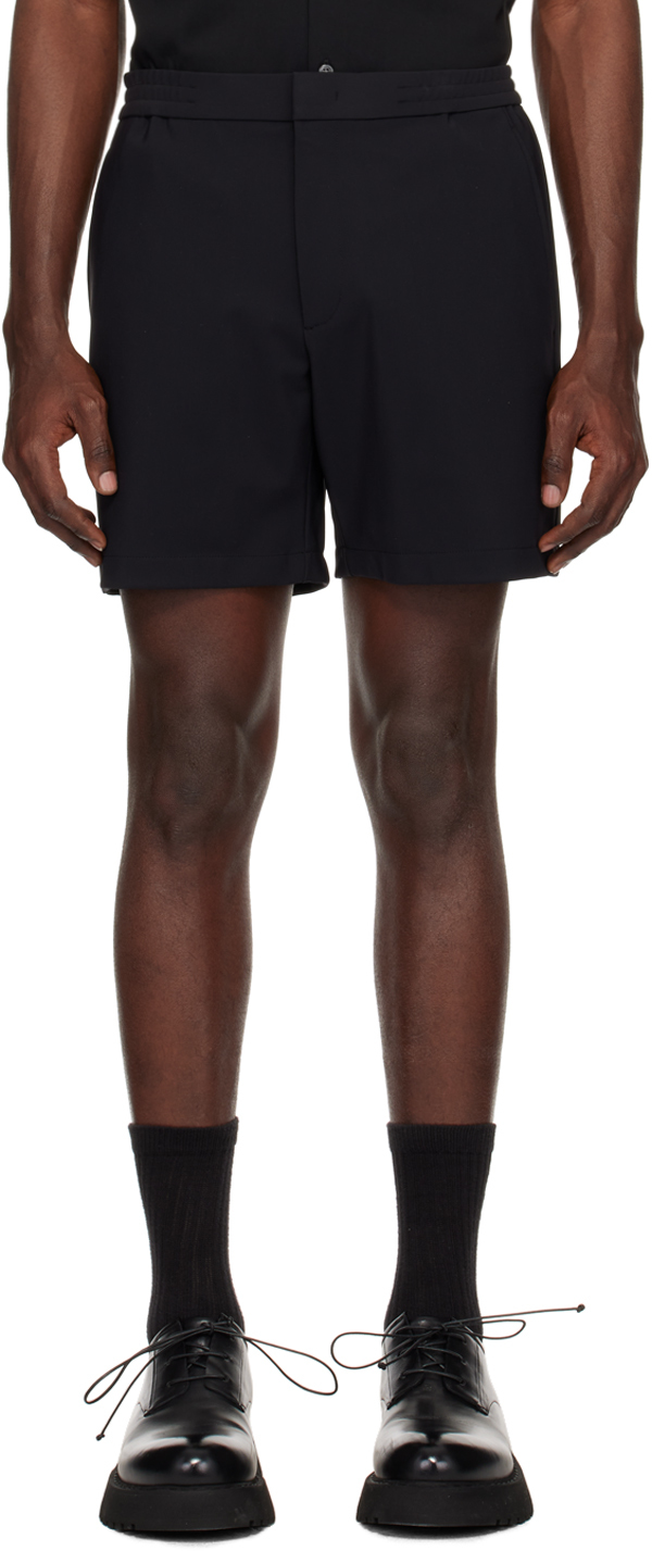 Black Curtis Shorts by Theory on Sale