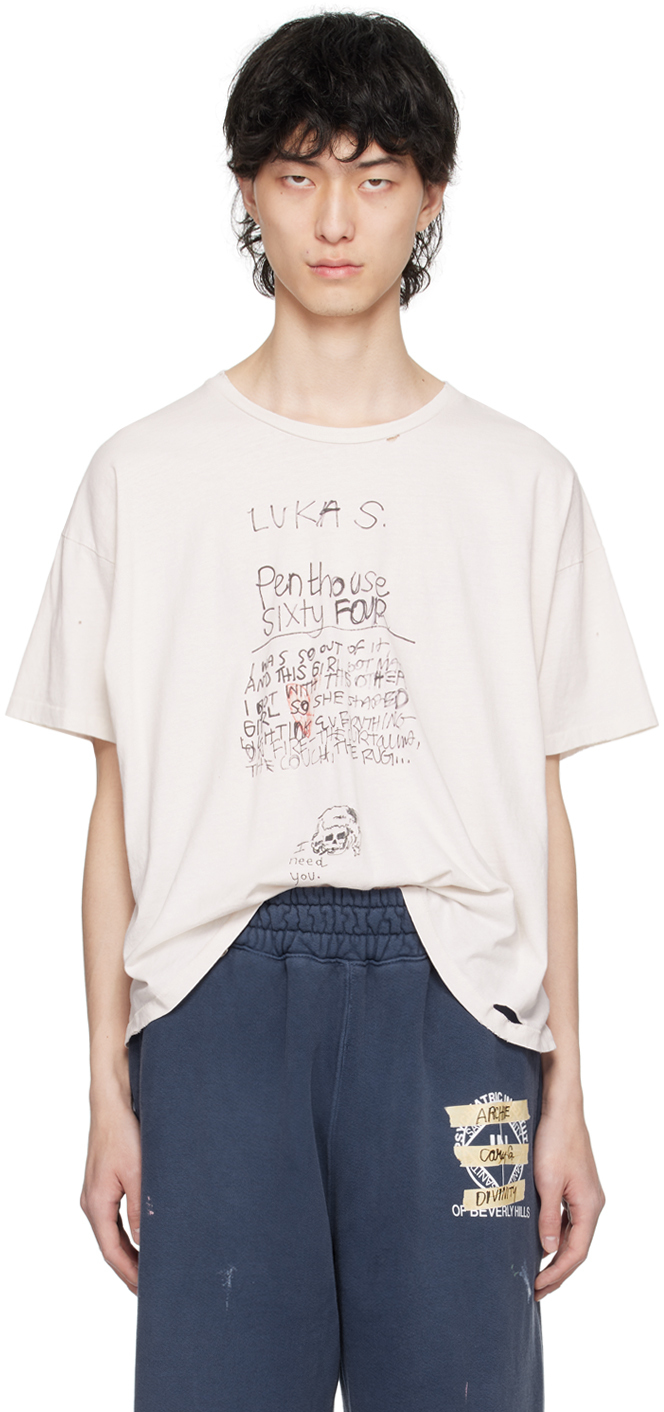 Paly Off-white Luka T-shirt In Ivory