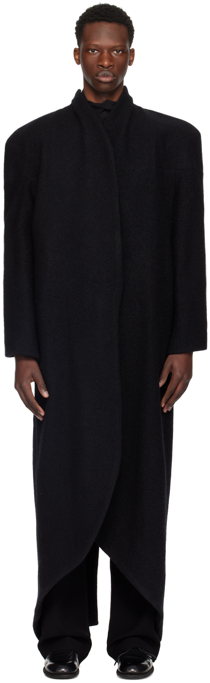 Shop Nuba Black Mums Coat