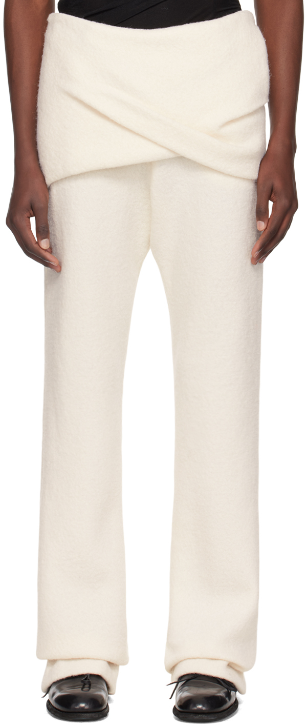 Off-White Draped Trousers