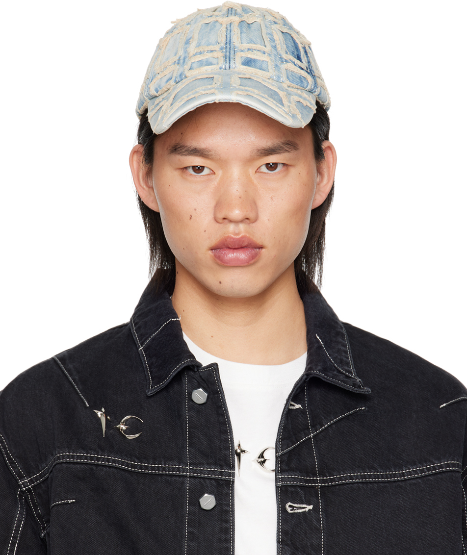 Shop Thug Club Blue Denim Cap